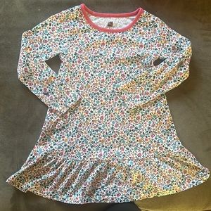 Tea Collection printed ruffle dress, size 4